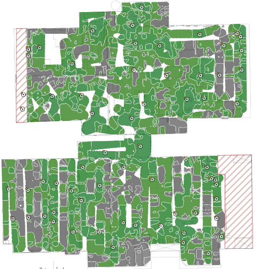 Baseline SNR, 2.4 GHz