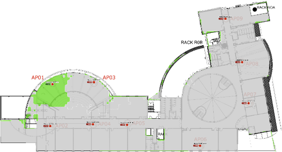 Ground floor capacity, 5 GHz