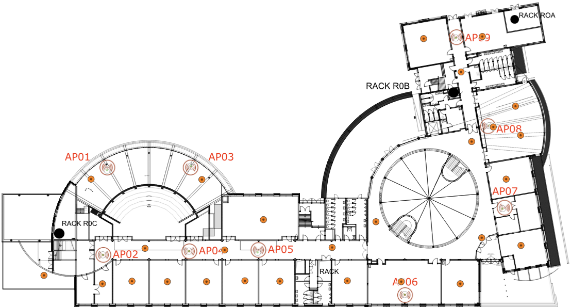 Redesign proposal AP placement, 5 GHz