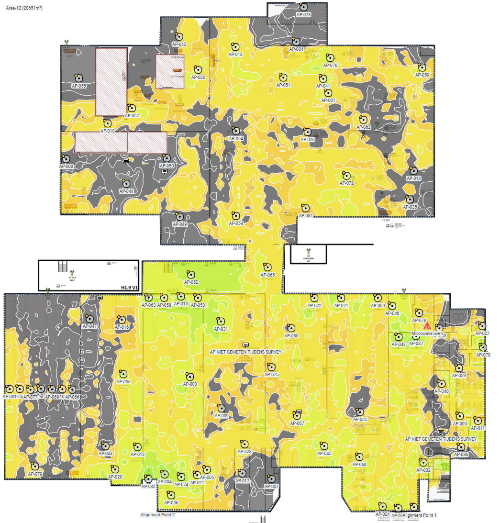 Redesign secondary signal strength, 2.4 GHz