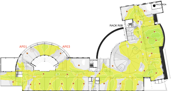 Redesign secondary signal strength, 2.4 GHz