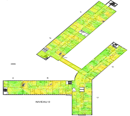 Validation results primary signal strength heatmap